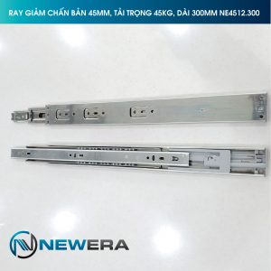 Ray bi giảm chấn NewEra 3 tầng, 300mm NE4512.300 1