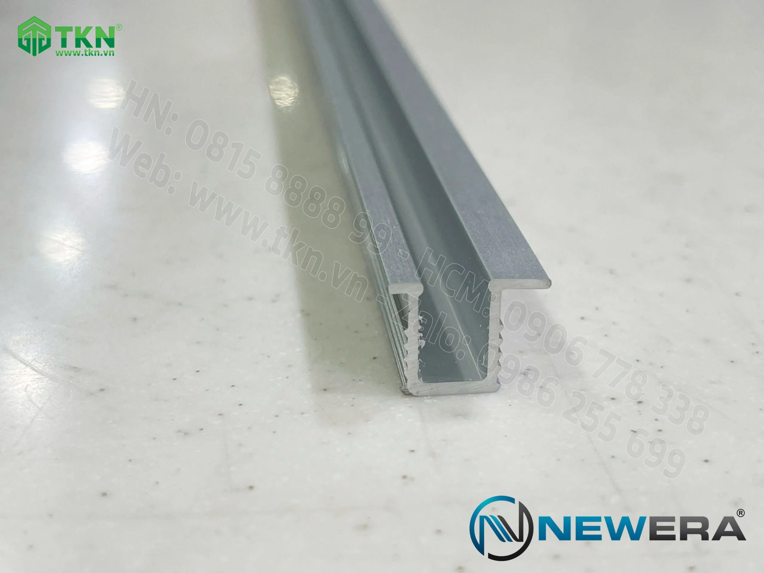 Ray trượt cửa lùa cánh lọt NewEra dài 2m NE800AT1 1