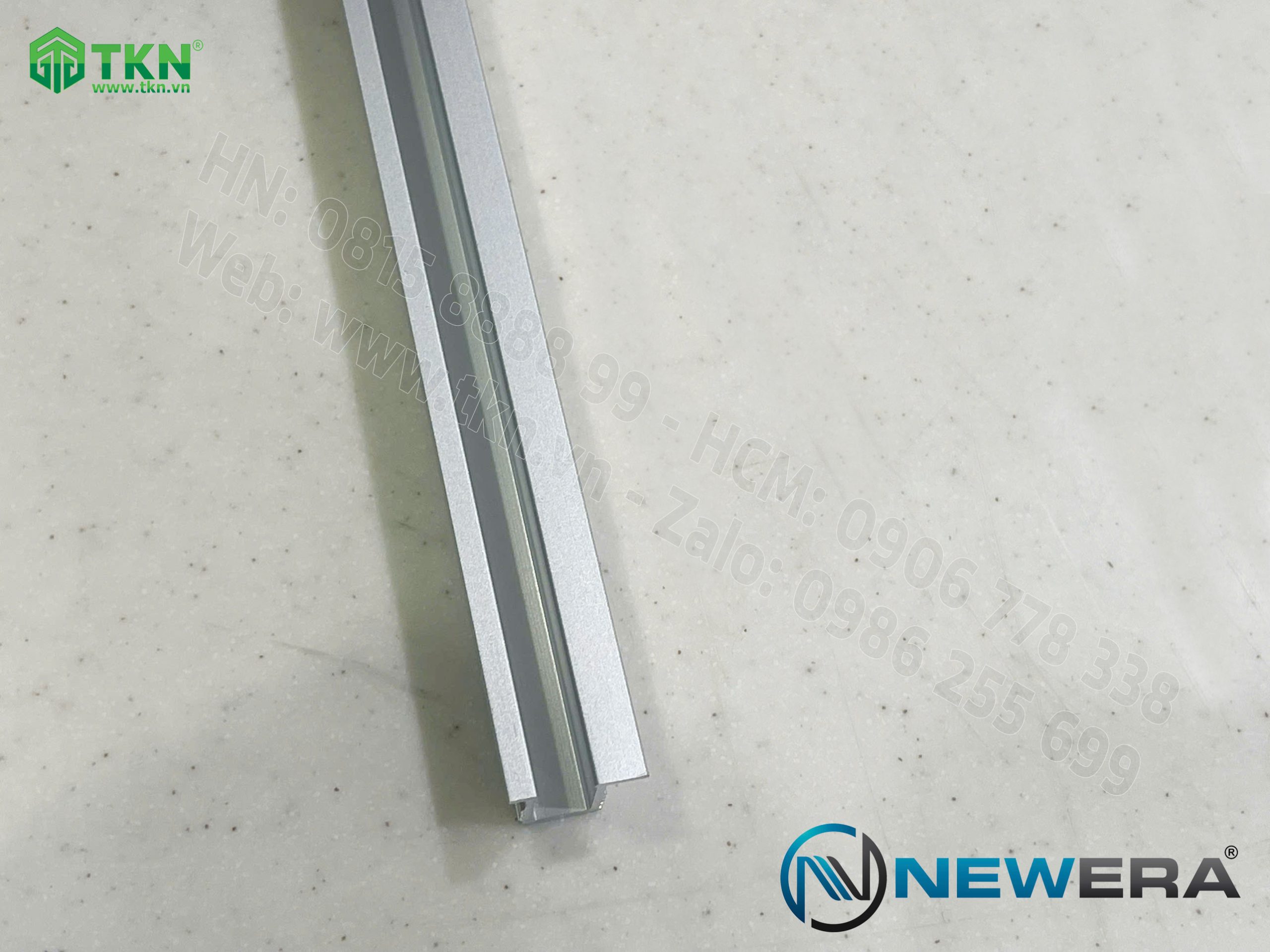 Ray trượt cửa lùa cánh lọt NewEra dài 2m NE800AT1 18