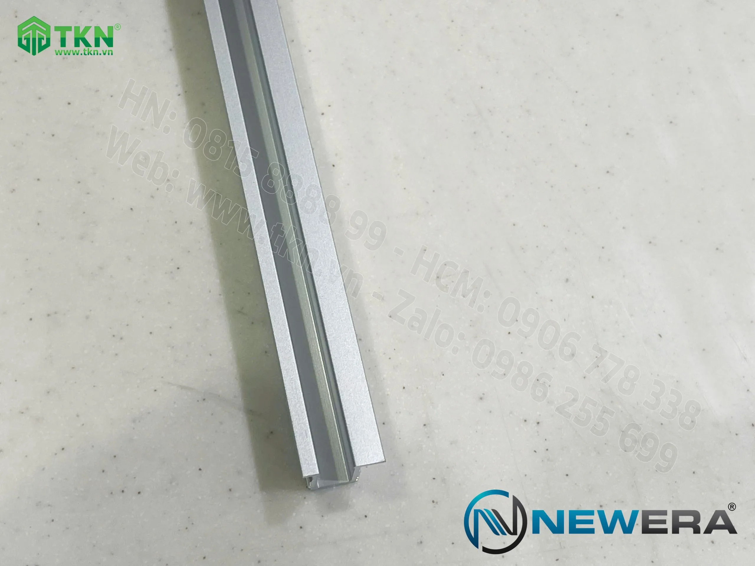 Ray trượt cửa lùa cánh lọt NewEra dài 2m NE800AT1 18