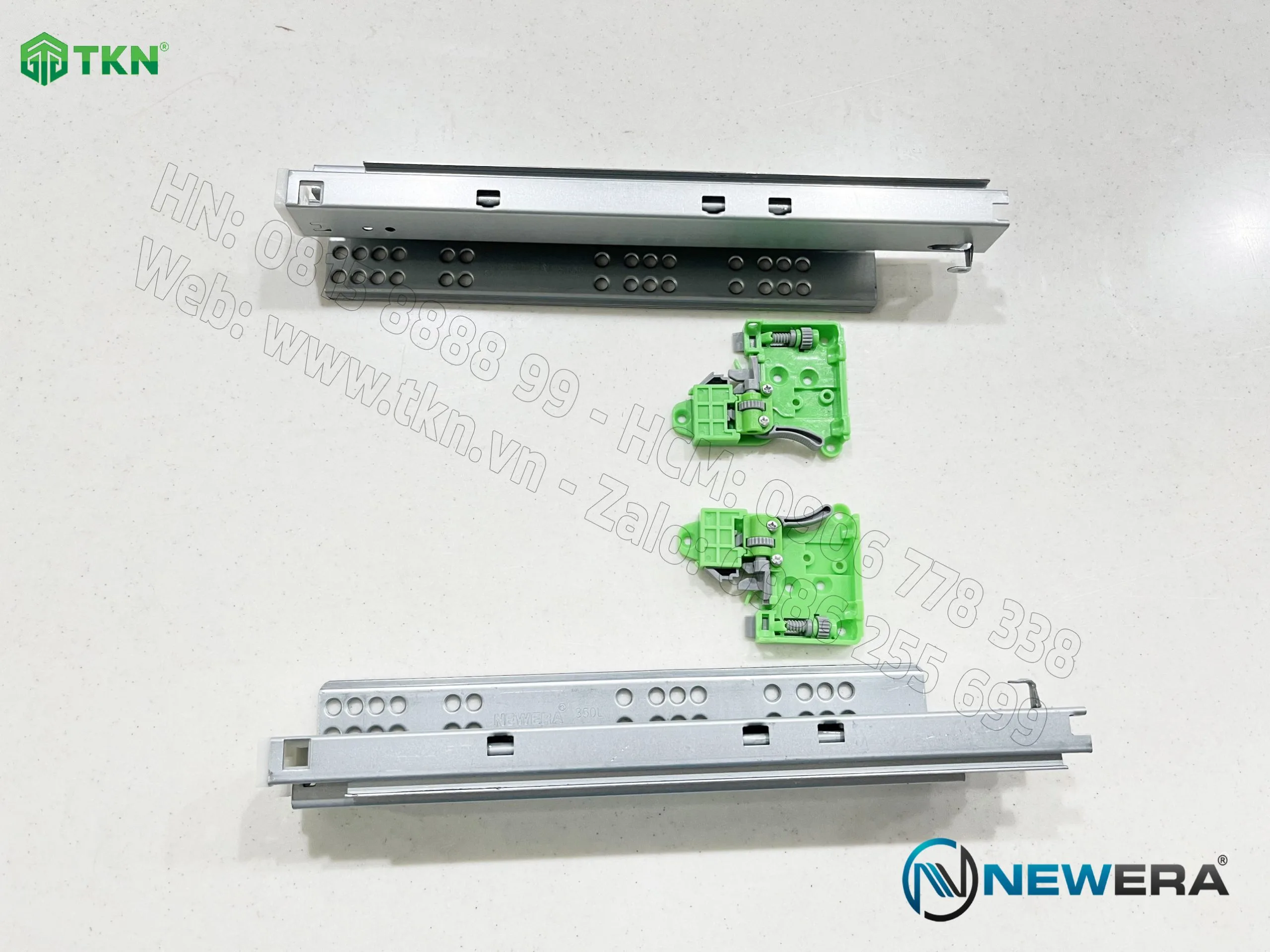 Ray trượt âm NewEra mở toàn phần, 350mm NE399.350 1