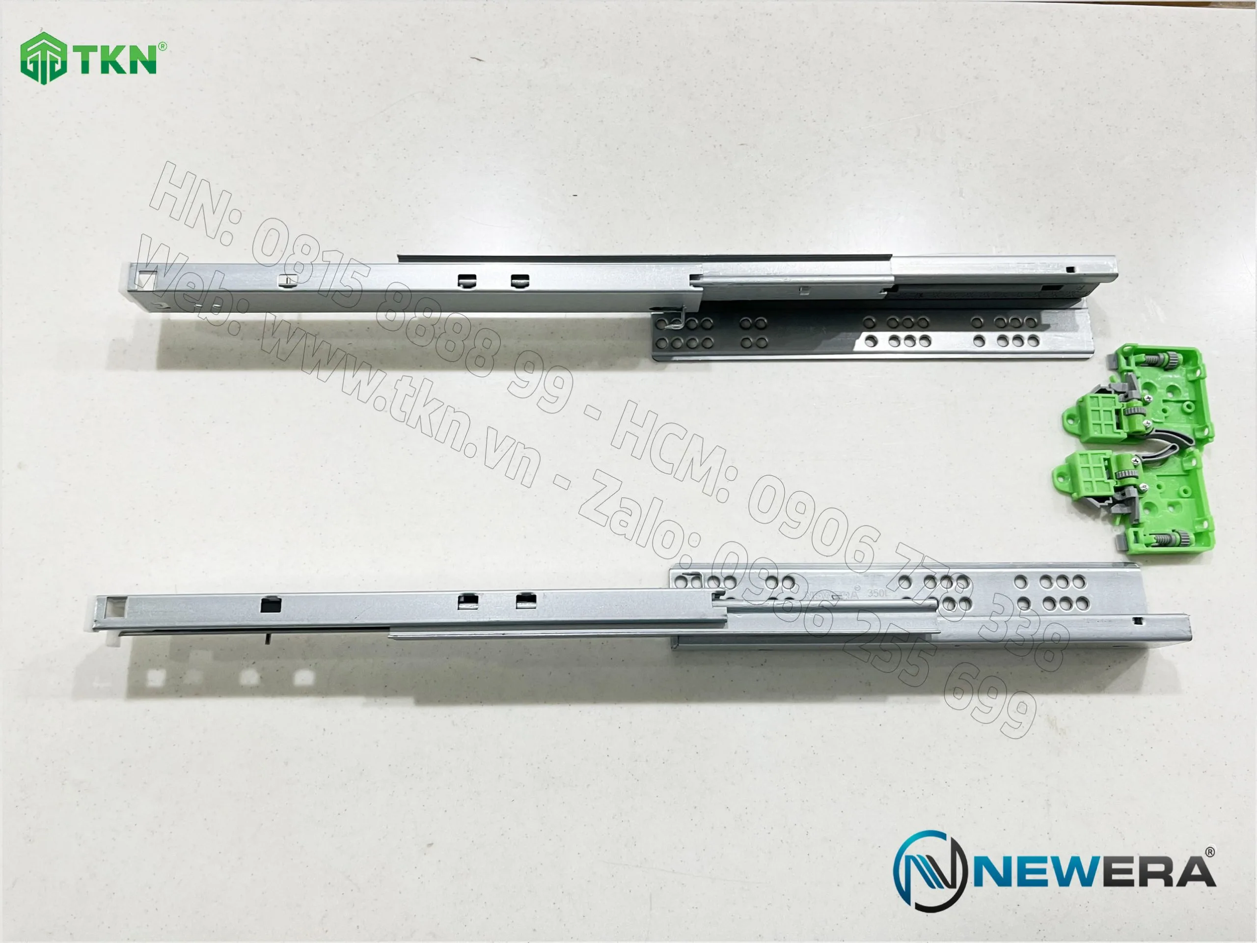 Ray trượt âm NewEra mở toàn phần, 350mm NE399.350 6