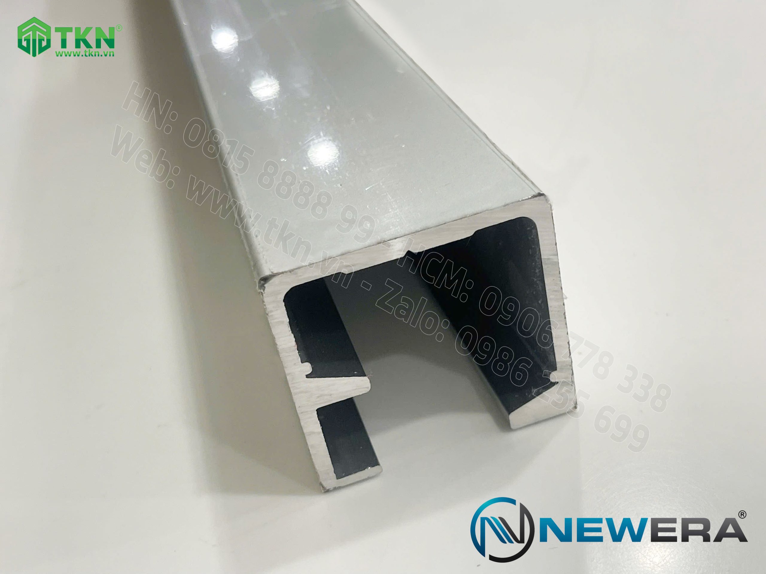 Ray cửa trượt gấp NewEra dài 3m dùng cho cửa gấp NE769GT2 7