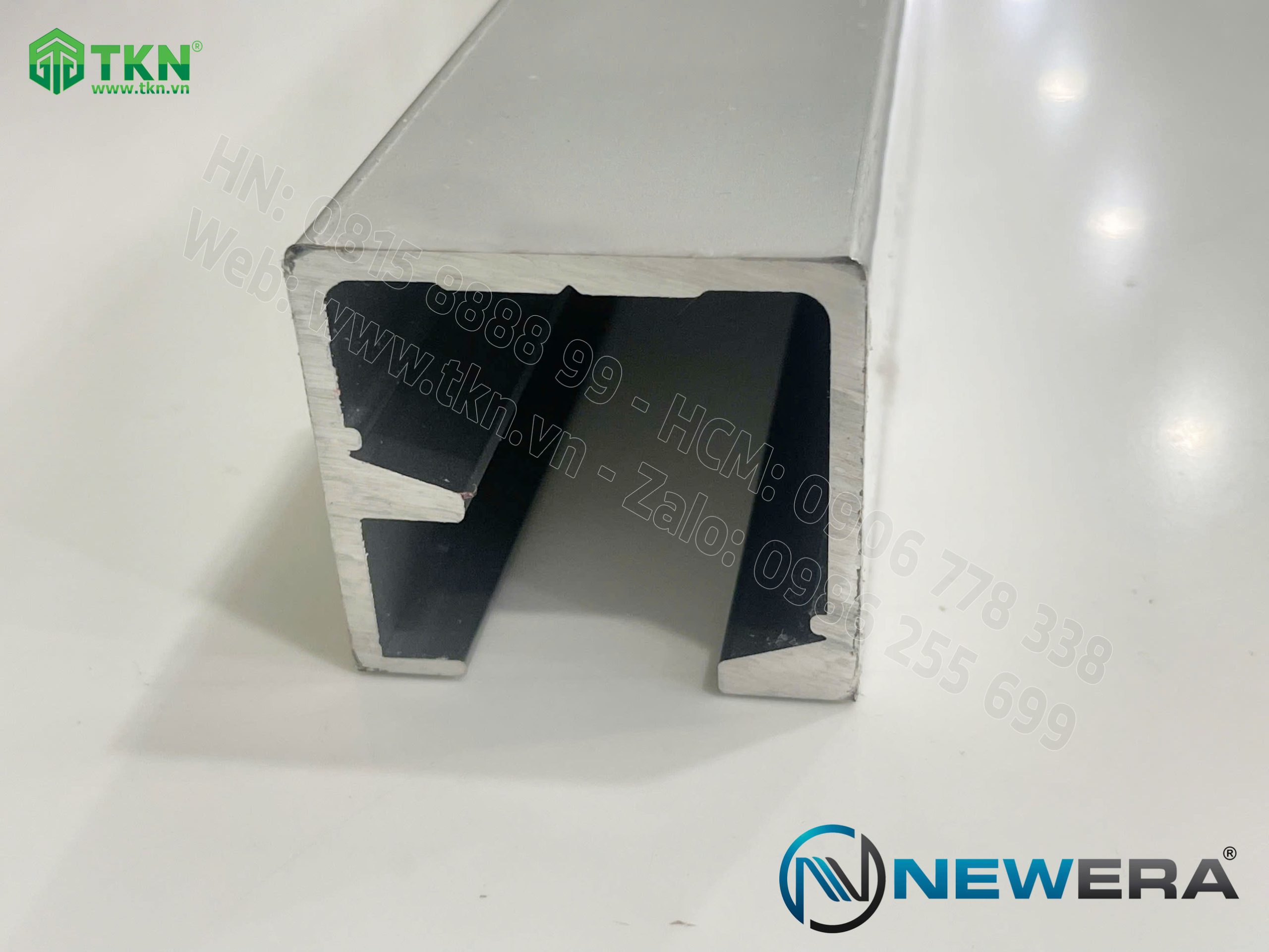 Ray cửa trượt gấp NewEra dài 2m dùng cho cửa gấp NE769GT1 18