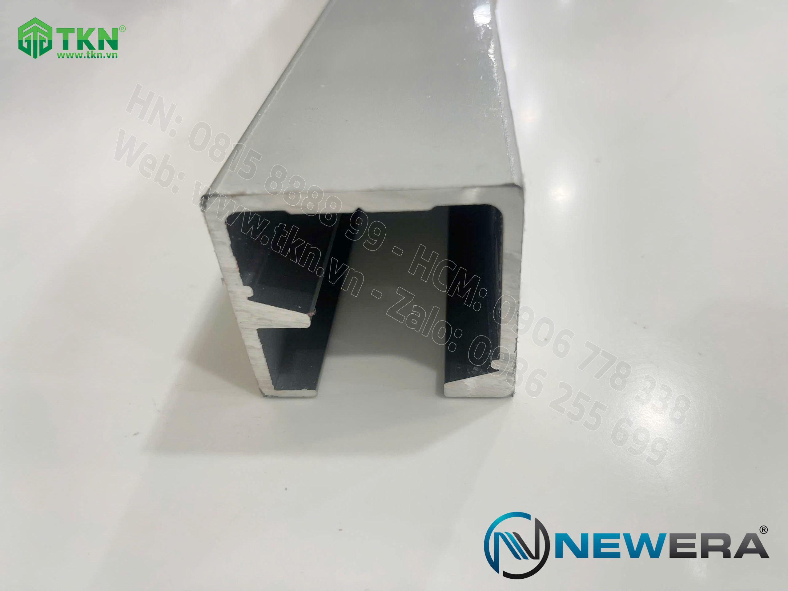 Ray cửa trượt gấp NewEra dài 2m dùng cho cửa gấp NE769GT1 17