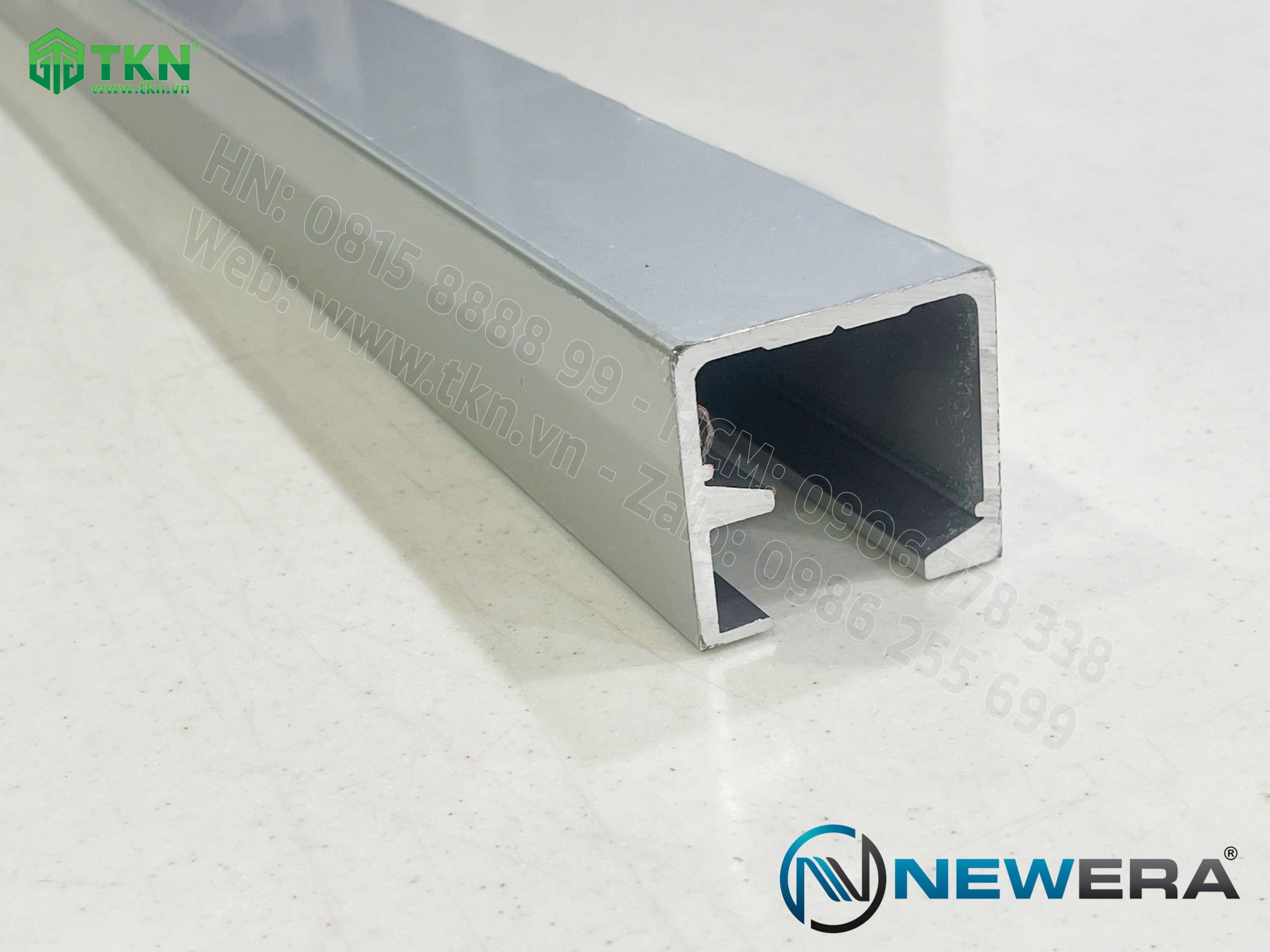 Ray cửa trượt gấp NewEra dài 3m dùng cho cửa gấp NE769GT2 8