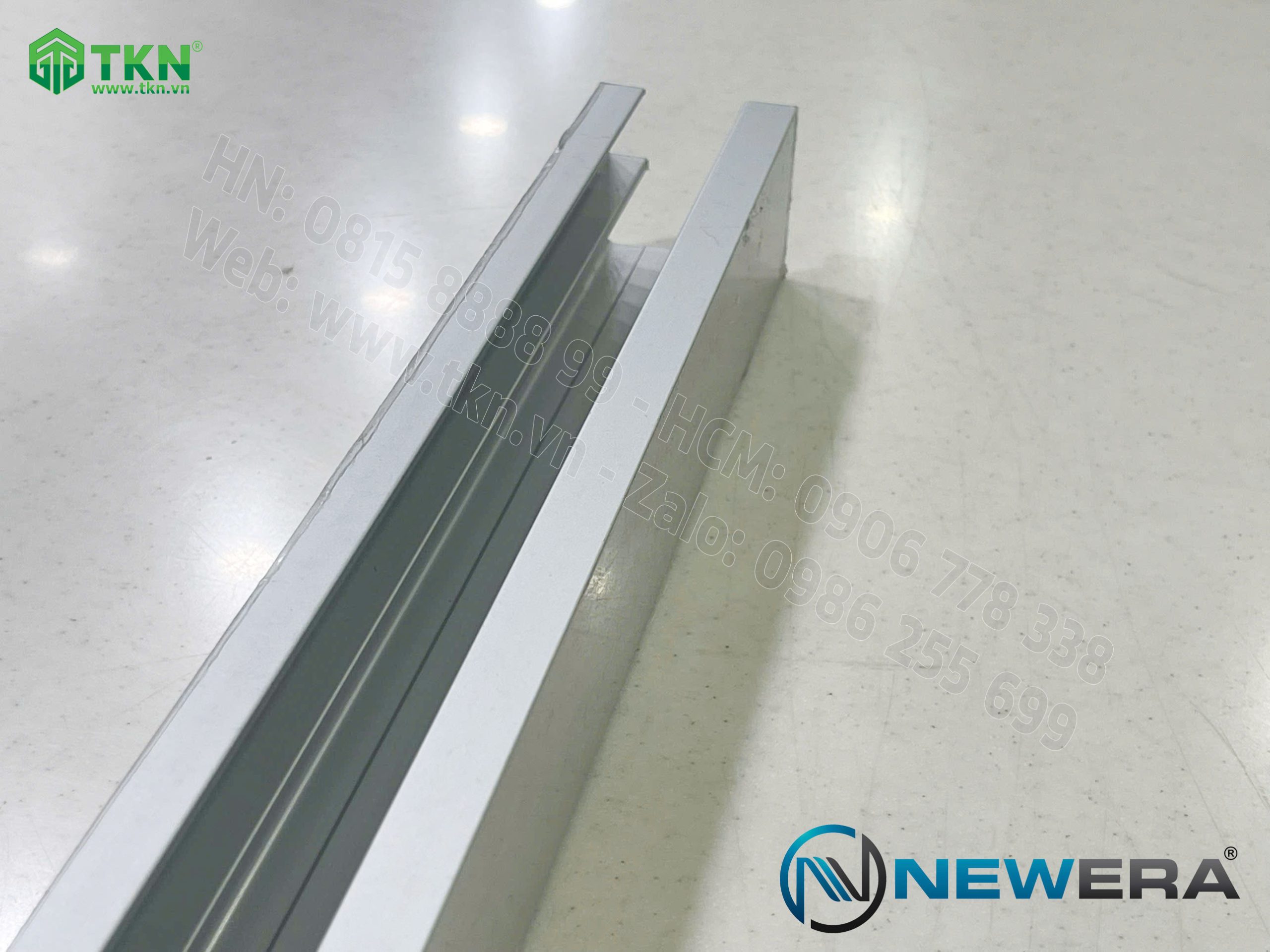 Ray cửa trượt gấp NewEra dài 2m dùng cho cửa gấp NE769GT1 4
