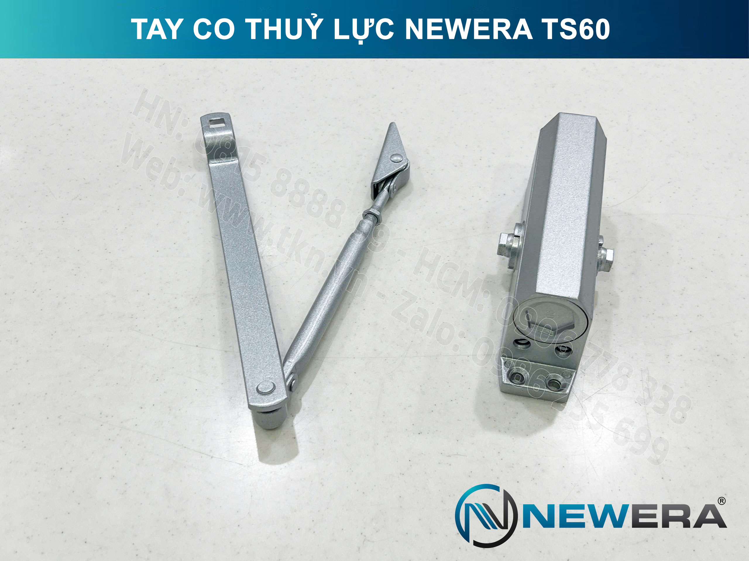 Tay co thủy lực NewEra tải trọng 60kg TS60H 3