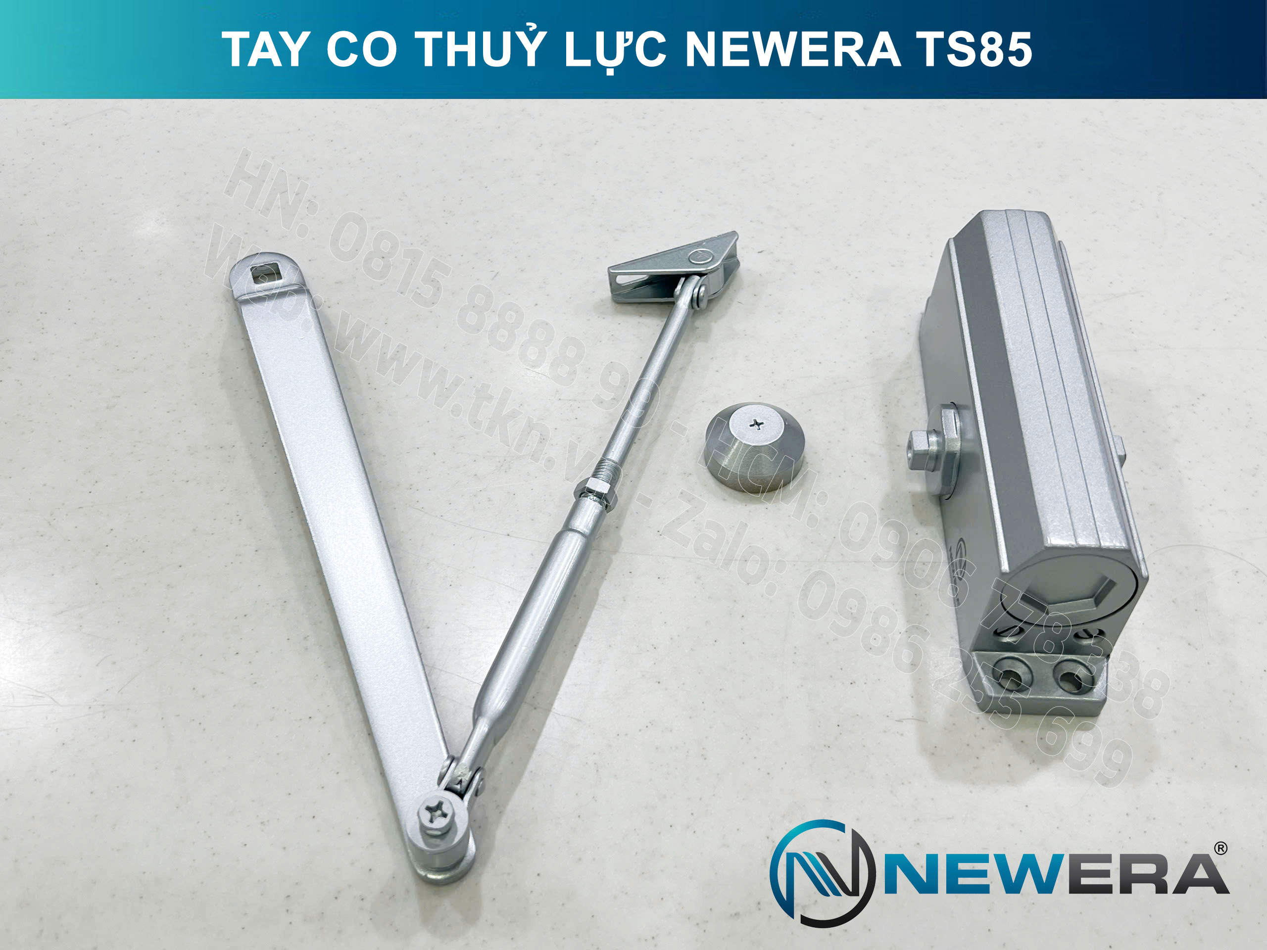 Tay co thủy lực NewEra tải trọng 85kg TS85H 3
