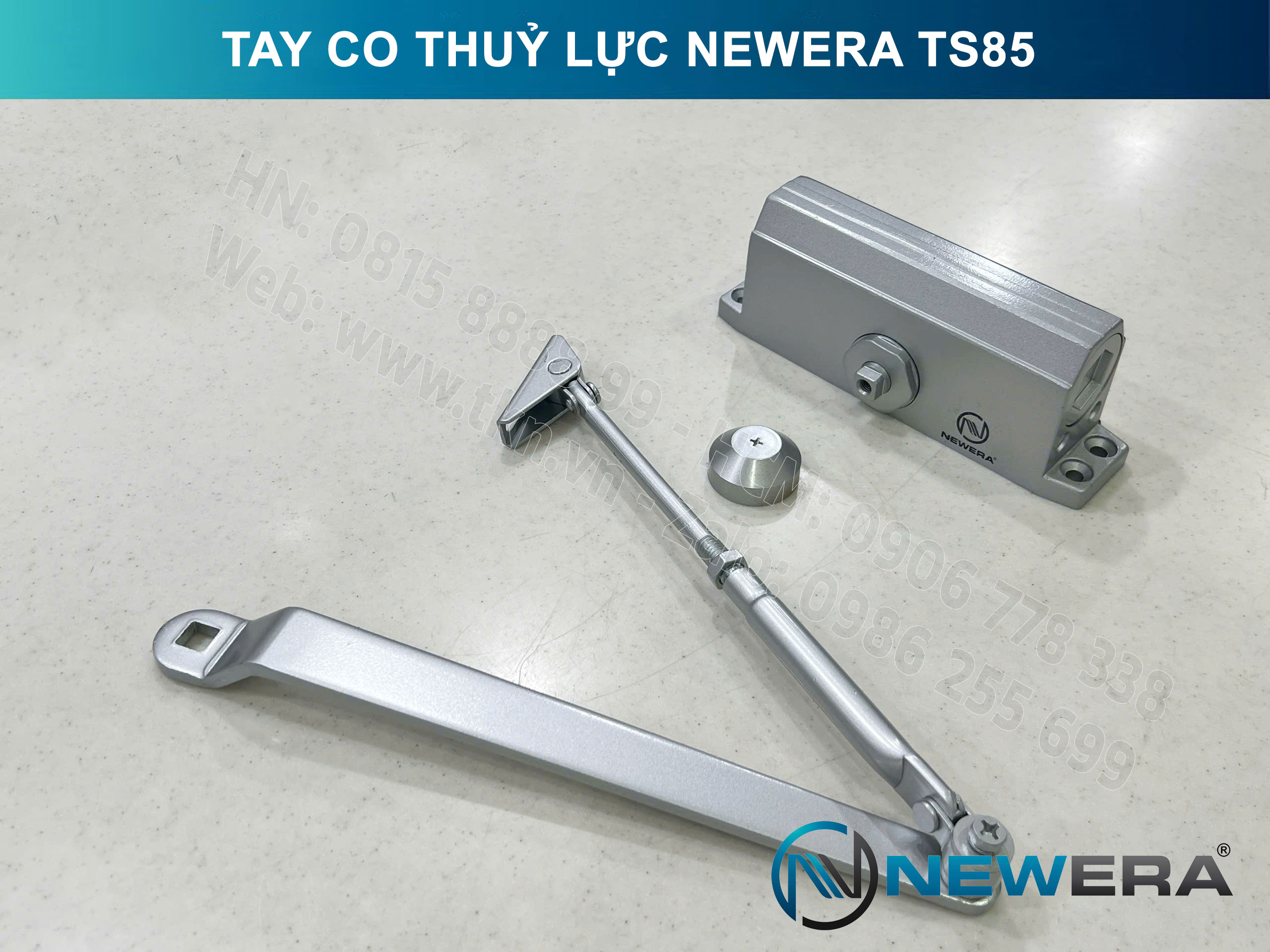Tay co thủy lực NewEra tải trọng 85kg TS85N 3