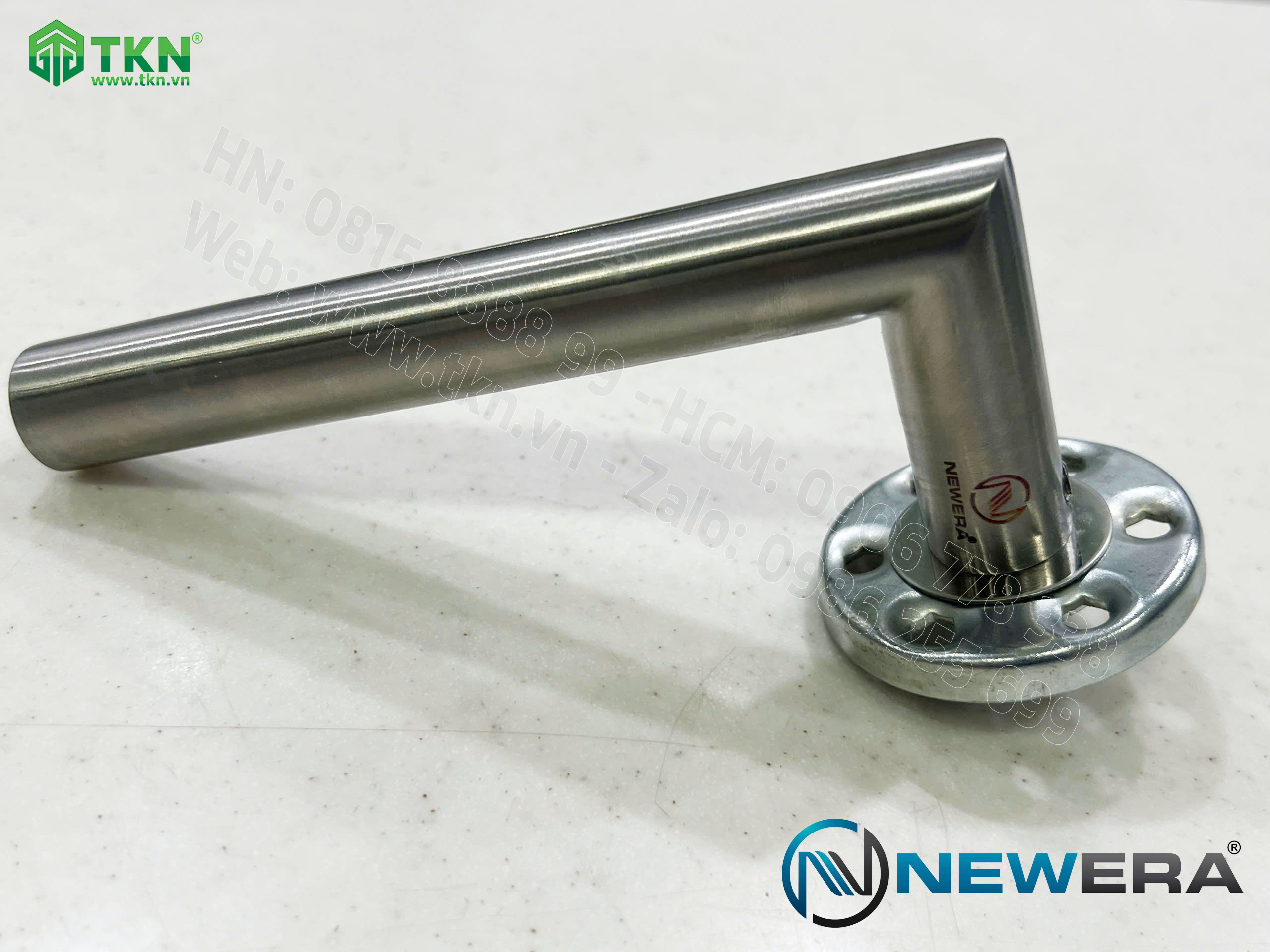 Tay gạt khóa cửa NewEra inox 304 TH123N 10