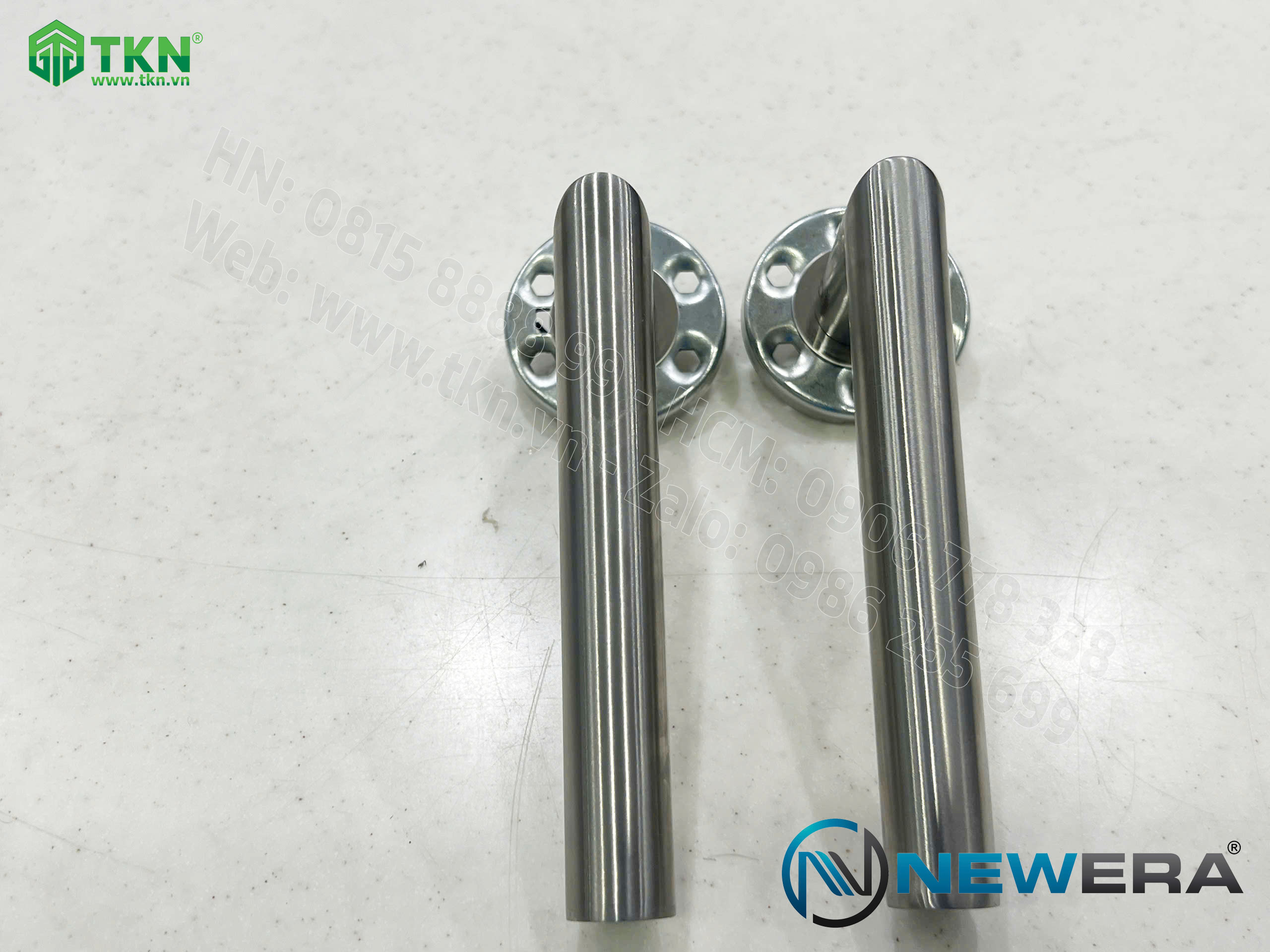 Tay gạt khóa cửa NewEra inox 304 TH123N 4