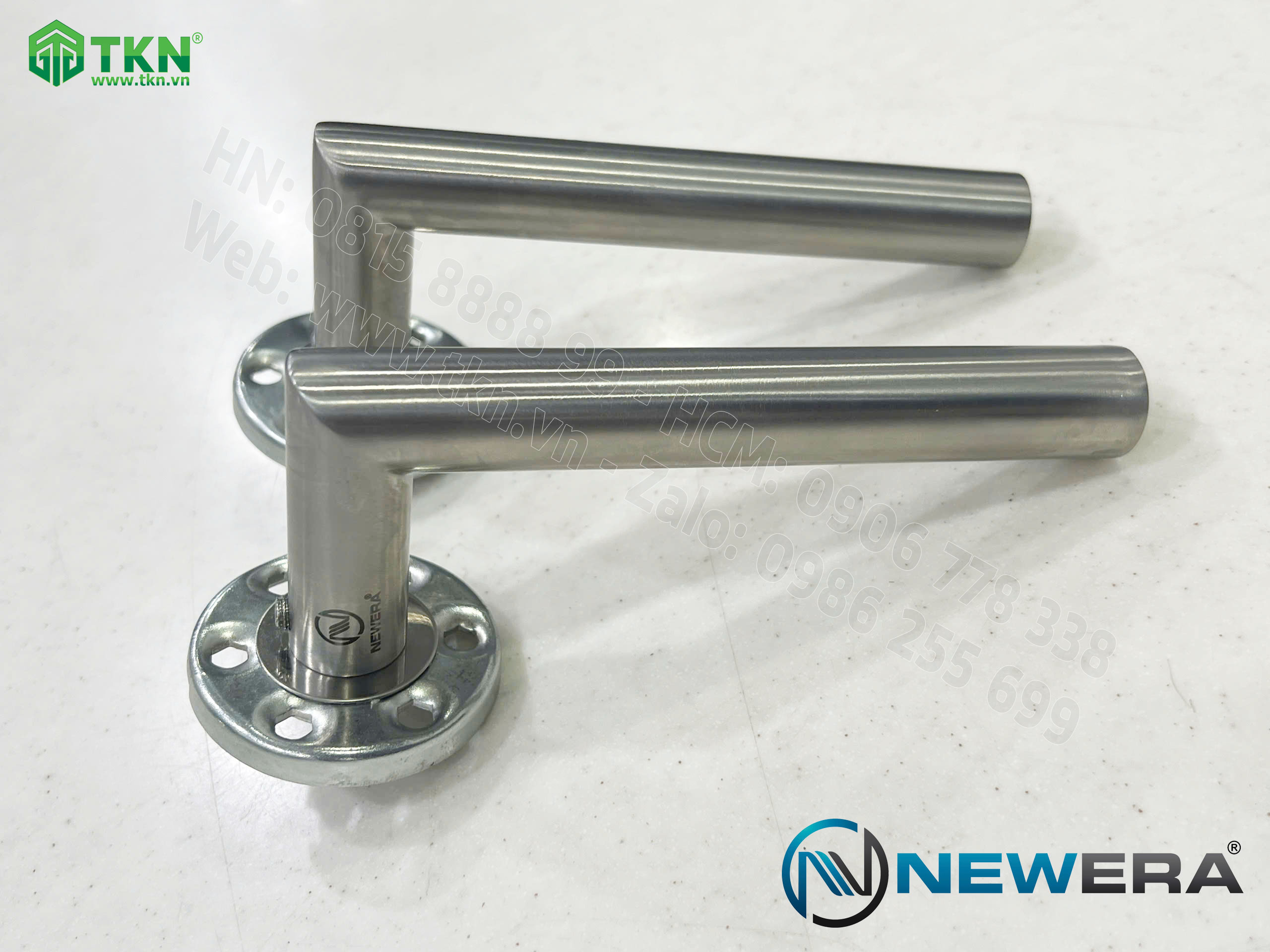 Tay gạt khóa cửa NewEra inox 304 TH123N 5