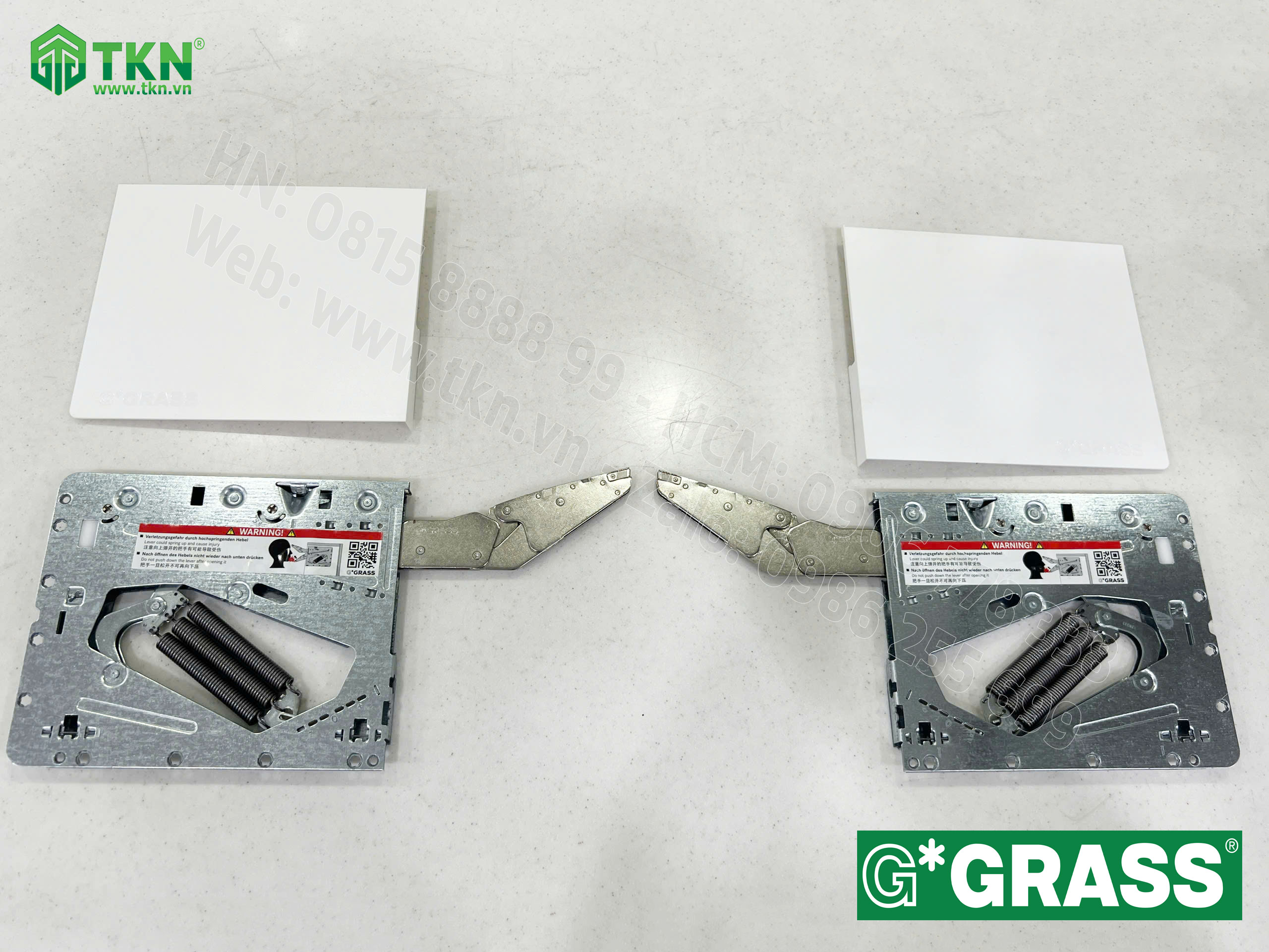 Tay nâng Grass giảm chấn 200-550mm 2T-Slim 7