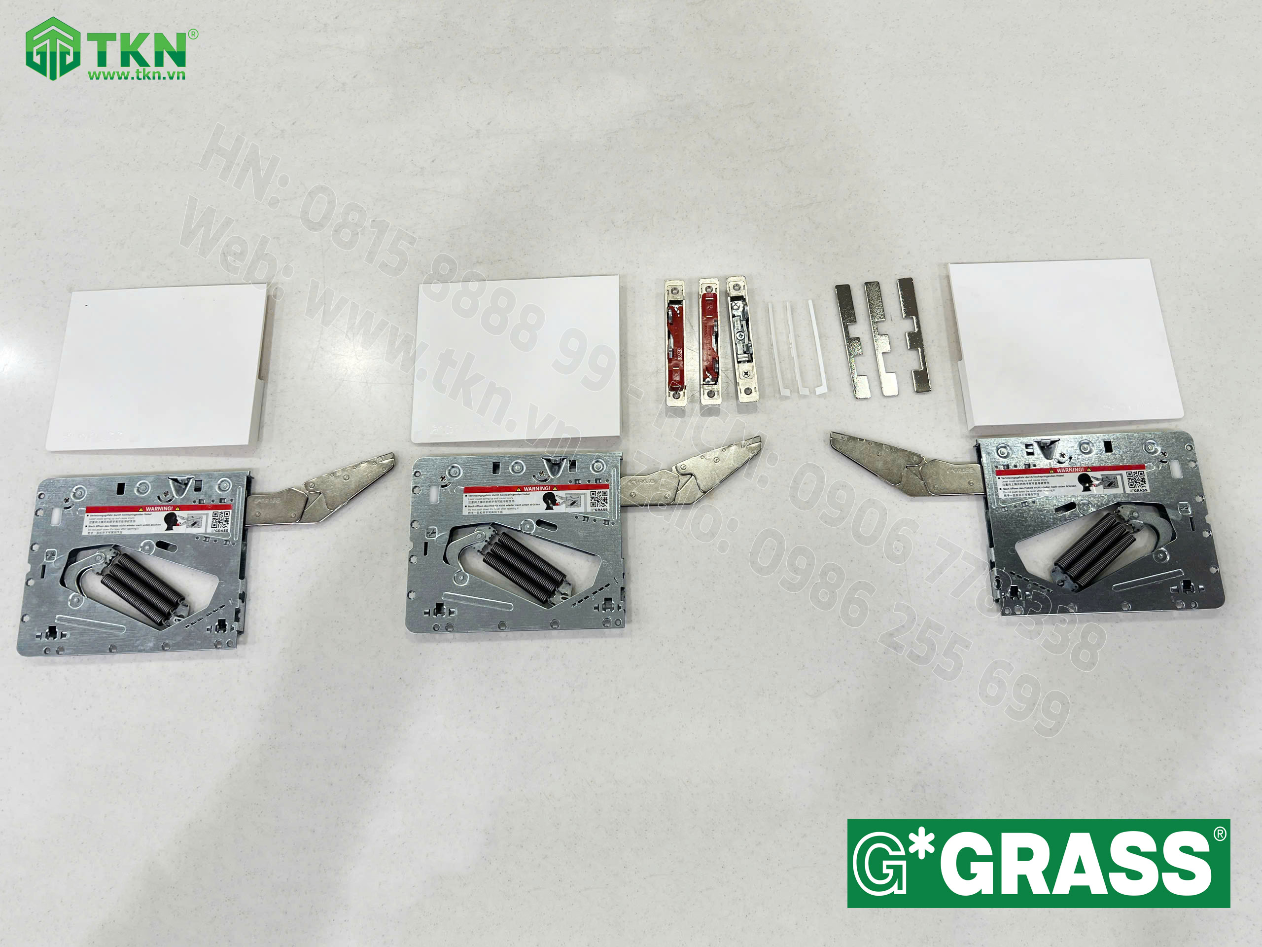 Tay nâng Grass giảm chấn 200-550mm 3T-Slim 2