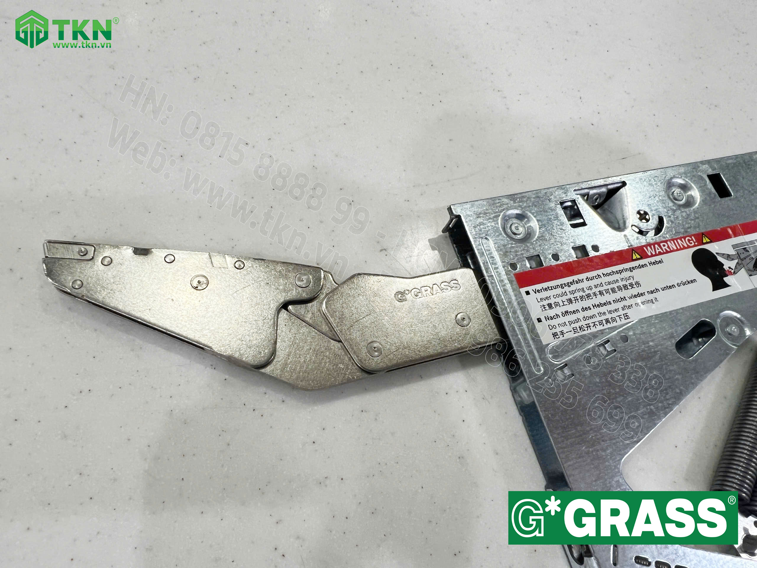 Tay nâng Grass giảm chấn 200-550mm 3T-Slim 7
