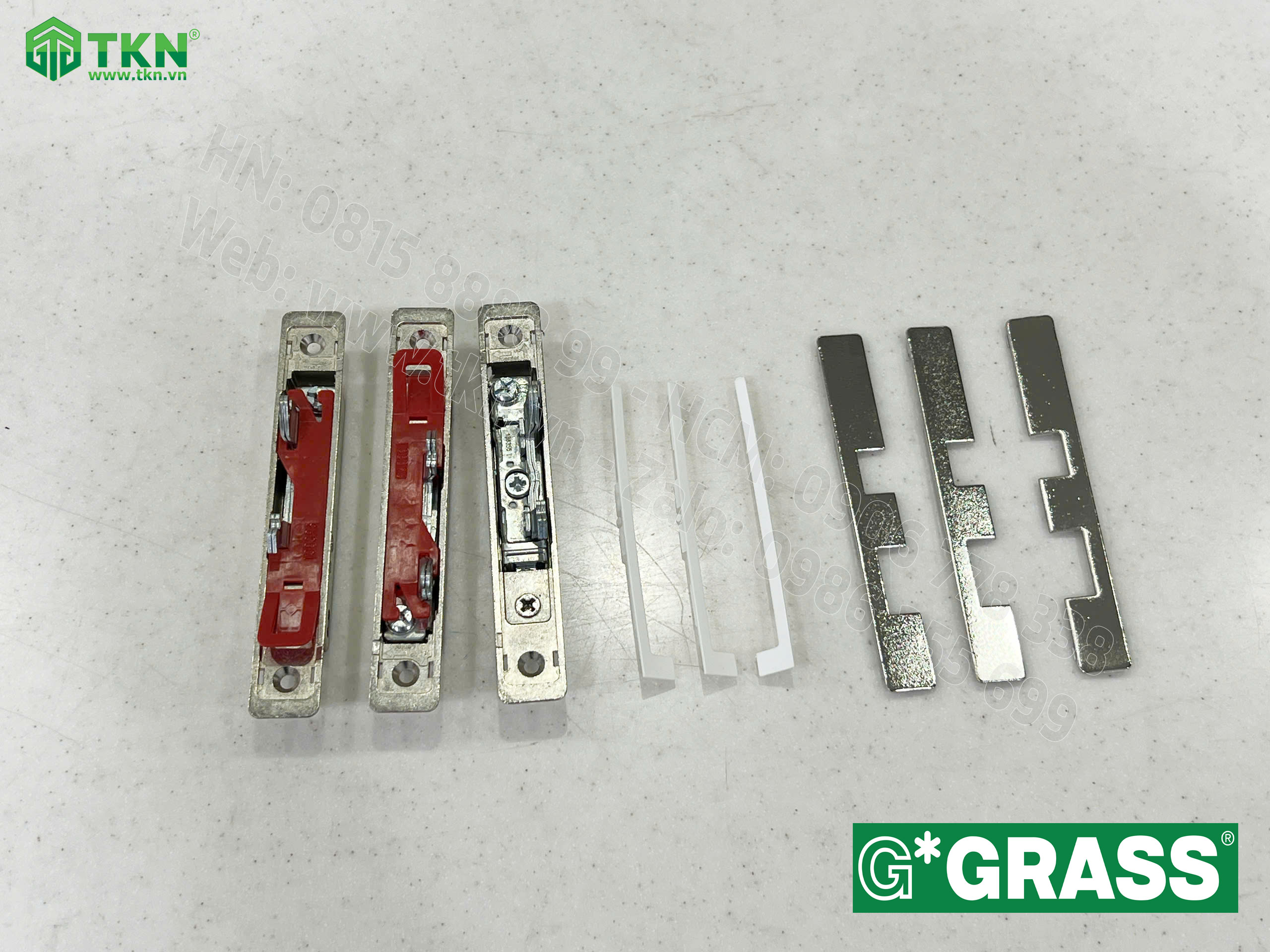 Tay nâng Grass giảm chấn 200-550mm 3T-Slim 9