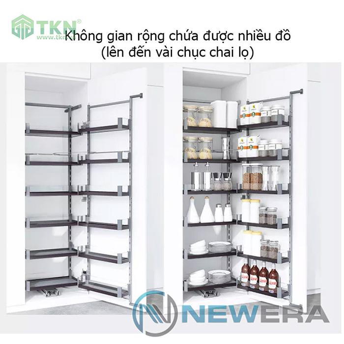Thiết kế 12 khay chứa