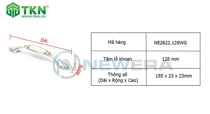 Thông số kích thước NewEra NE2622.128WG