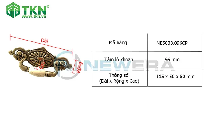 Thông số kích thước NE5038.096CF