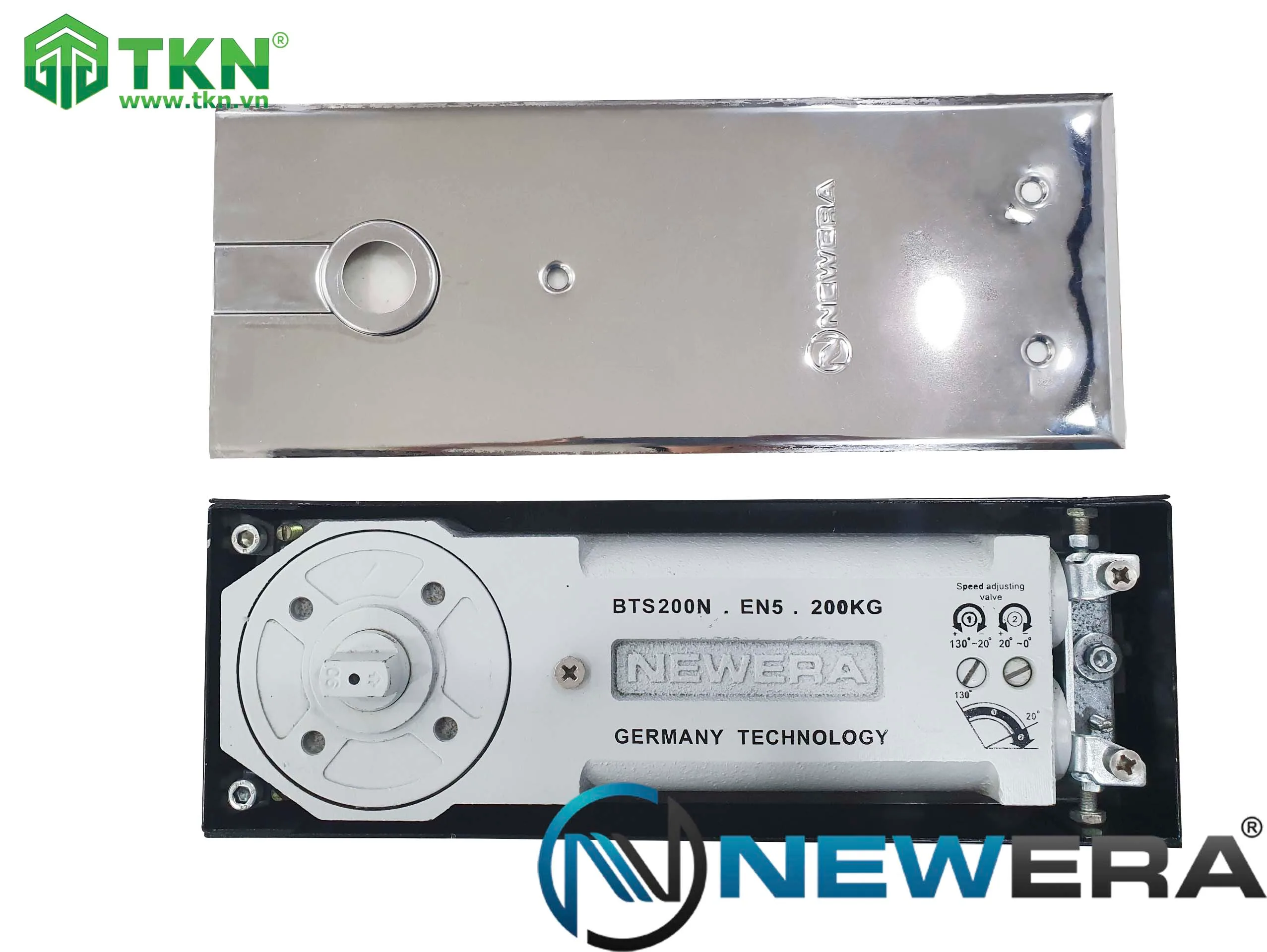 Bản lề sàn NewEra tải trọng 200kg BTS200N