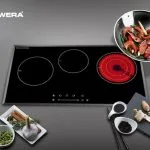 Bếp 3 vùng nấu NewEra 2 từ 1 hồng ngoại NE7855IC