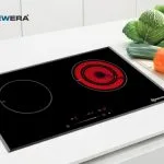 Bếp đôi NewEra 2 vùng nấu 1 từ 1 hồng ngoại NE73C2J