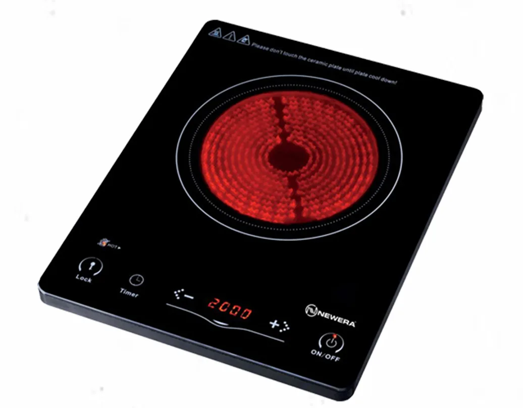 Bếp hồng ngoại NewEra thép không gỉ đôi NE1010CC