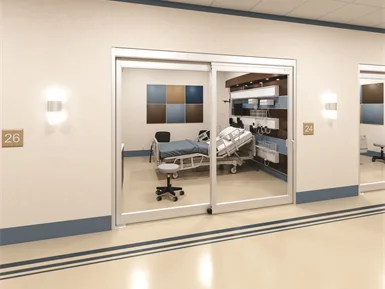 Cửa tự động phòng hồi sức ASSA ABLOY