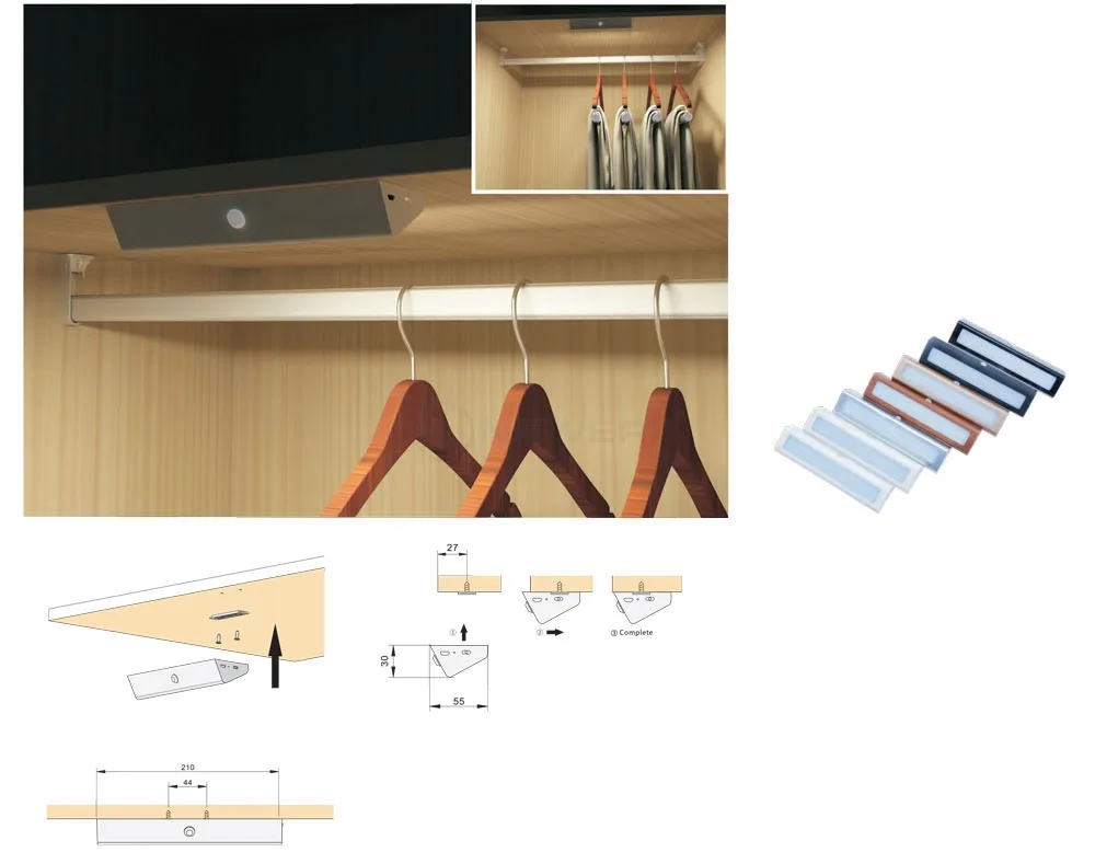 Đèn led NewEra dùng pin cảm ứng chuyển động NE3371.210A1