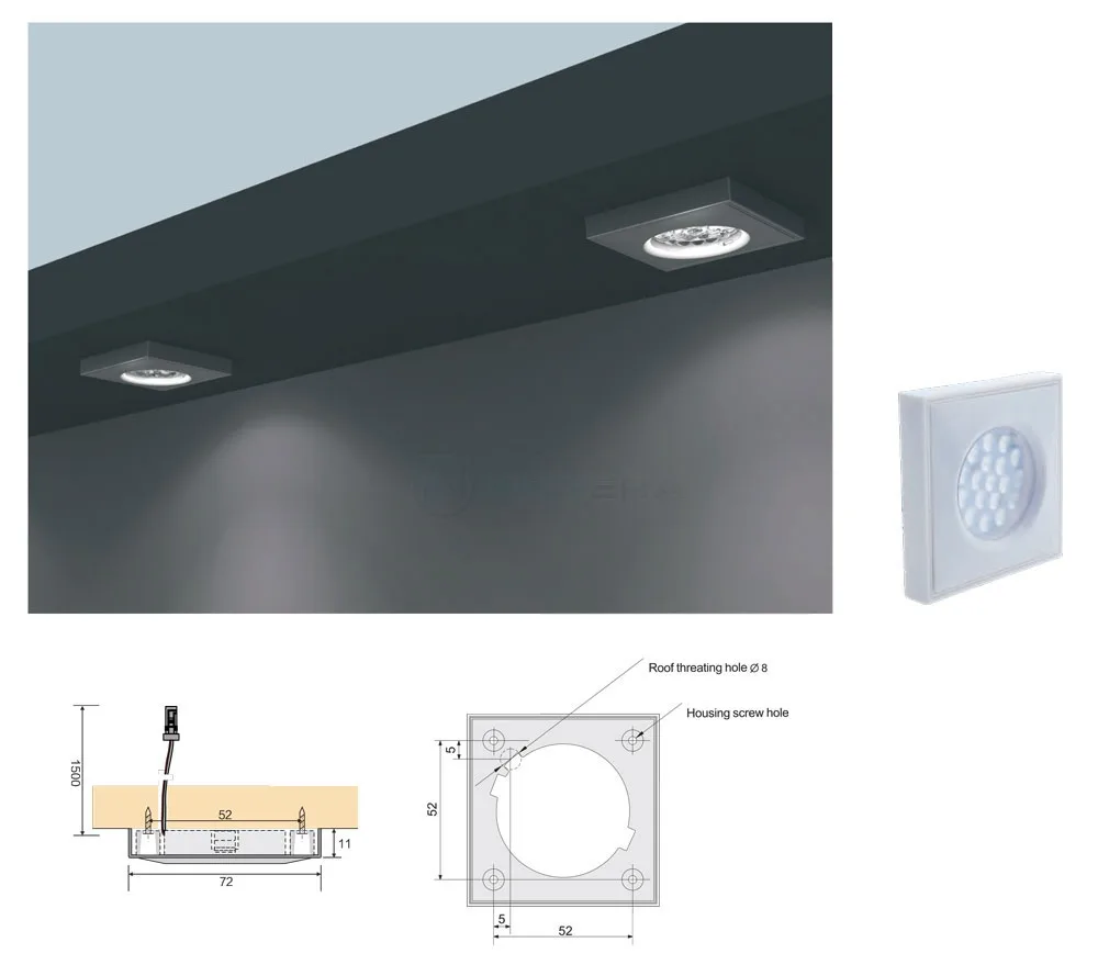 Đèn led NewEra dài 1500mm lắp nổi NE1220.72A1.4