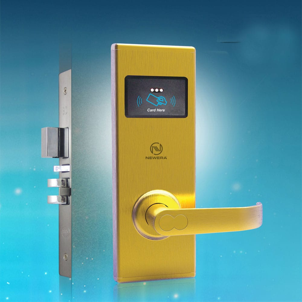 Hướng dẫn lắp đặt khóa thẻ từ NewEra NE6666HL00