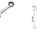 Kẹp kính chân nhện NewEra dài 300mm NE144L300