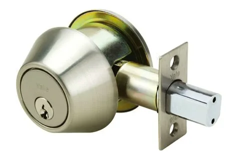 Khóa cóc Yale thép mạ kẽm không rỉ 8111