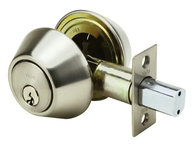 Khóa cóc Yale thép mạ kẽm không rỉ 8121