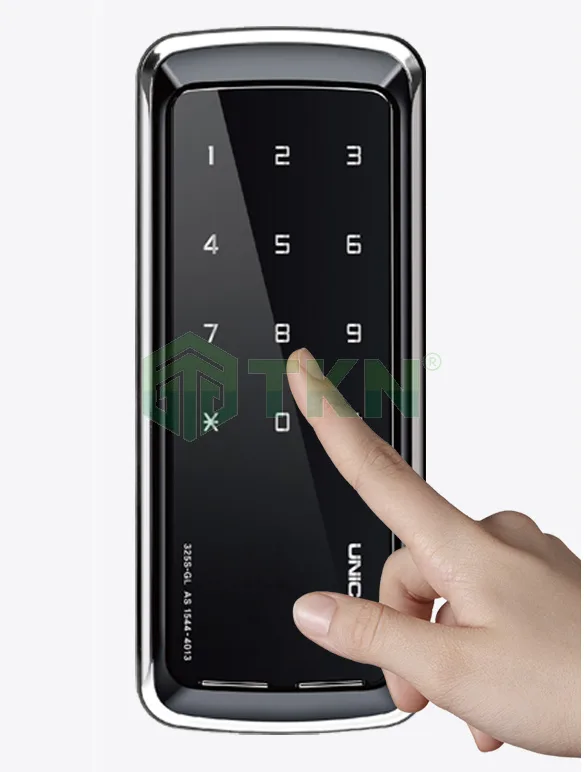 Khóa cửa mật mã Unicor hợp kim nhôm UN-325N-GL-CL