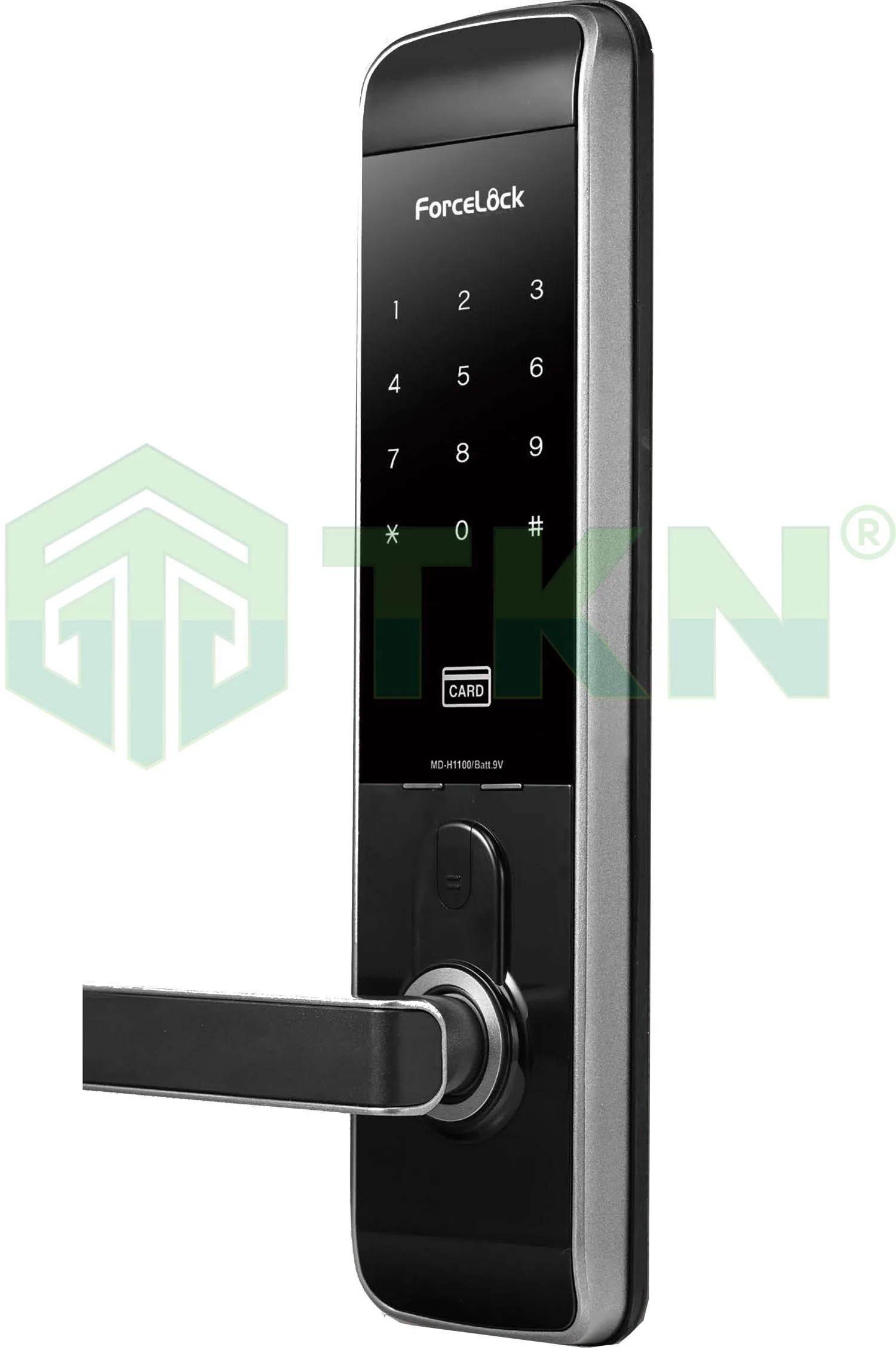 Khóa cửa thẻ từ Forcelock lưu trữ 30 thẻ từ MD-H1100