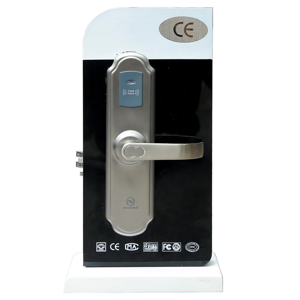 Khóa thẻ từ khách sạn NewEra thép nguyên chất NE6666HL66SN