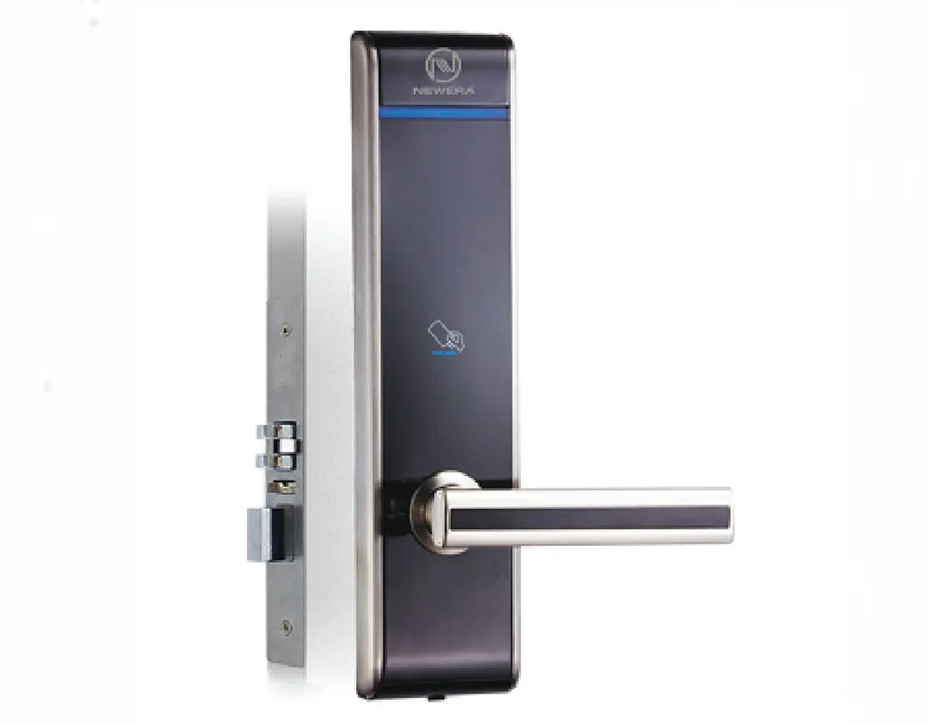 Khóa thẻ từ khách sạn NewEra thép nguyên chất NE8888HL99SG