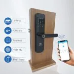 Khóa vân tay cửa gỗ nhôm thép NewEra hợp kim NE9999FW99B