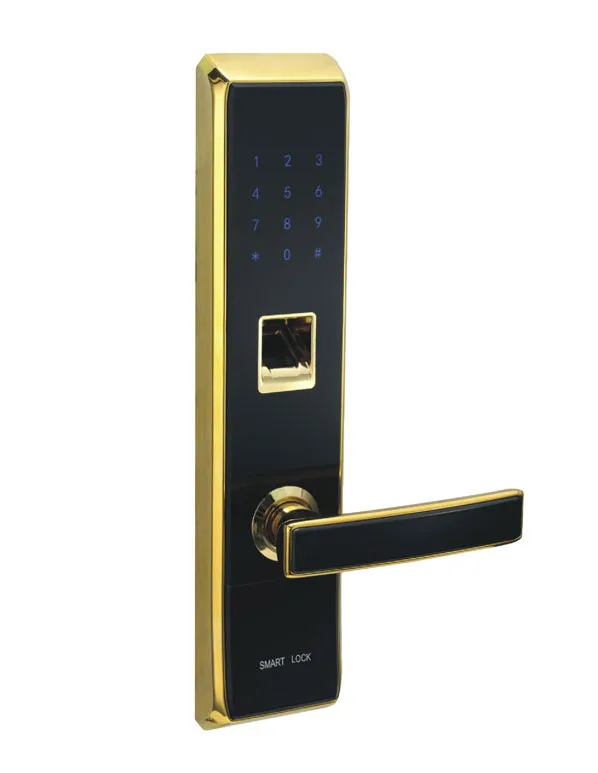 Khóa vân tay kết hợp mật mã NewEra thép và đồng NE8888FP62BG