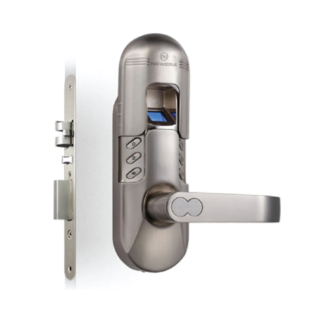 Khóa vân tay, mật mã, chìa cơ NewEra hợp kim NE6666FP88SN