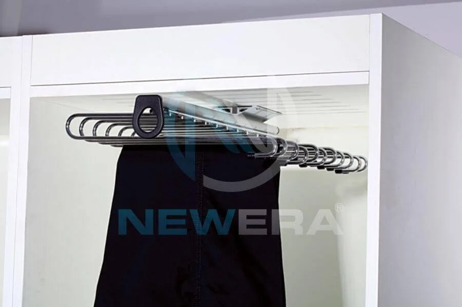 Móc treo quần áo NewEra hợp kim nhôm thép 9 thanh NE0302F