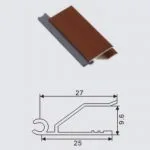 Nối thẳng dài 3m bằng nhôm NewEra NE1624.3000