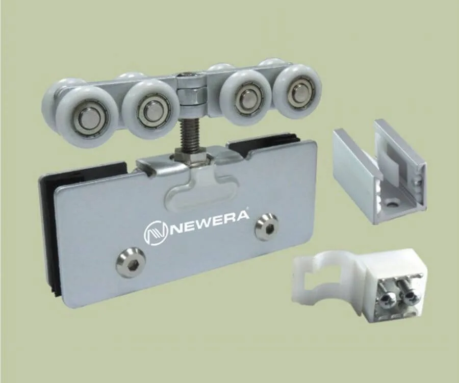 Ray trượt cửa trượt lùa NewEra tải trọng 120kg/cánh NE-286B