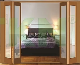 Ray cửa trượt gấp Henderson Husky Folding HF40/15