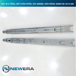 Ray bi 3 tầng NewEra mở toàn phần, 400mm NE-4510.400 1