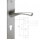 Tay gạt khóa cửa NewEra hợp kim NE1045AB