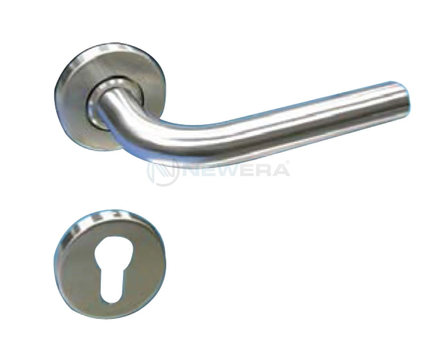 Tay gạt khóa cửa NewEra inox 303 TH128N