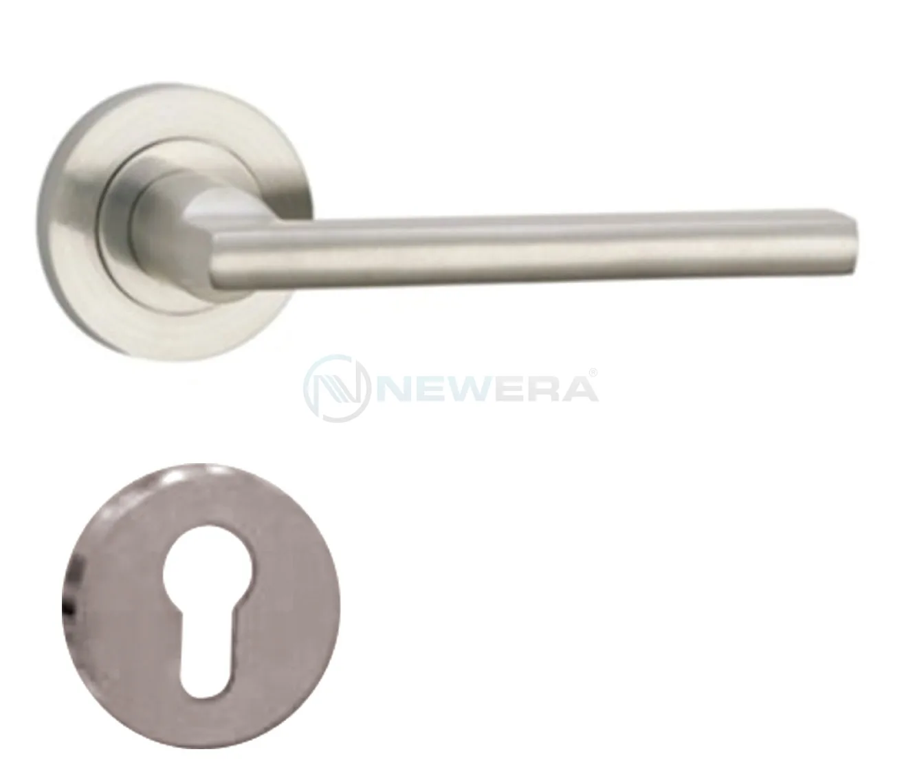 Tay gạt khóa cửa NewEra hợp kim nhôm thép TH860N
